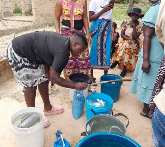 Mushroom Farmers Training (Sterilization)