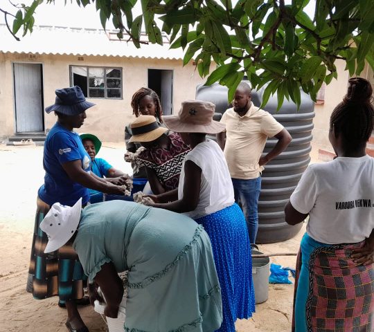 Mushroom Farmers Training (Sterilization)